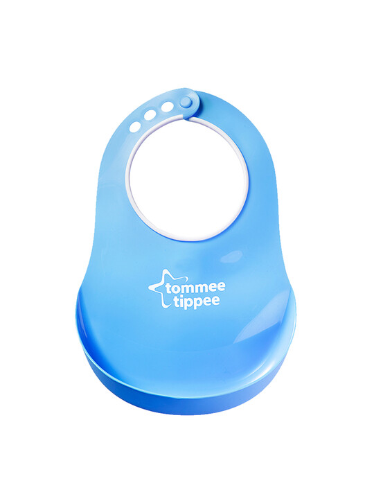 Tommee Tippee Essentials Comfi Neck Bib (Blue) image number 1